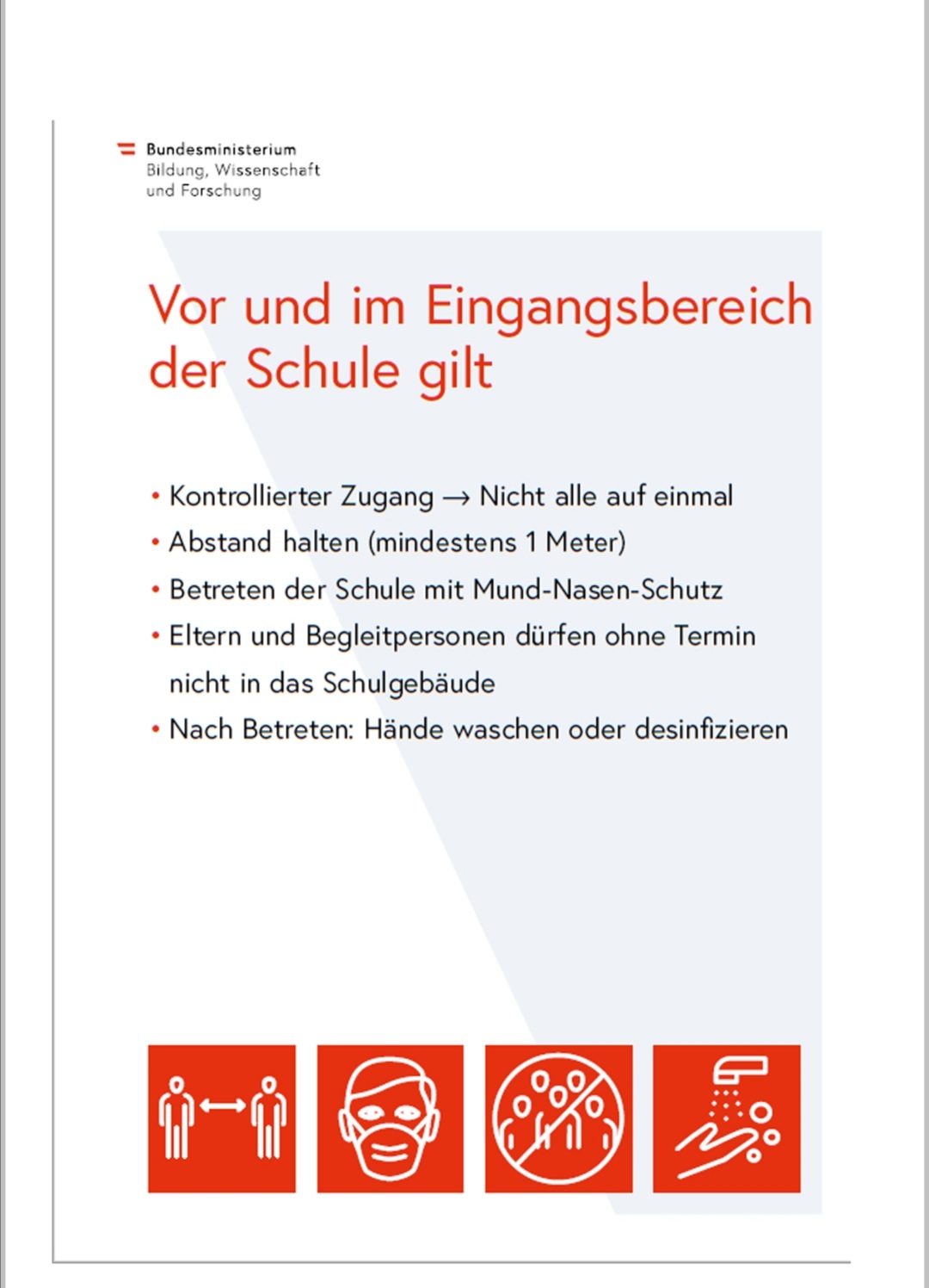 Hygienemaßnahmen